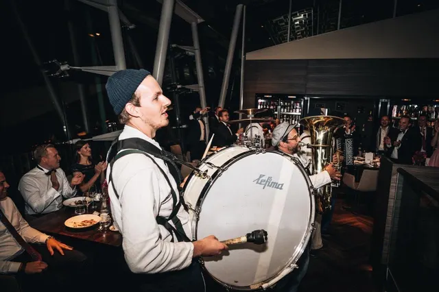 Maritime mobile Brassband aus Hamburg