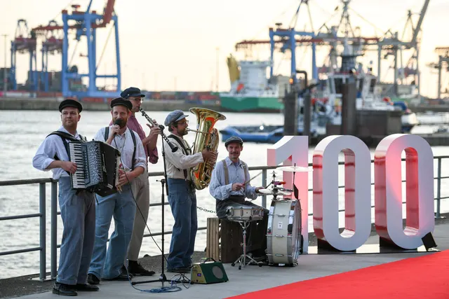 Maritime mobile Brassband aus Hamburg